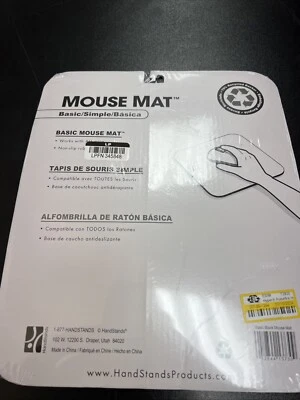 HandStands universal Mouse Mat-black- open box - Image 1 of 2