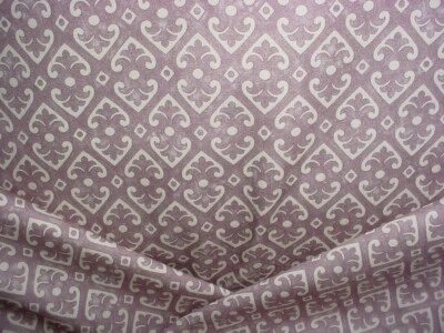 3Y Vervain 9024609 Zenato Lavender Cotton Fleur Print Upholstery Fabric - Image 1 of 4