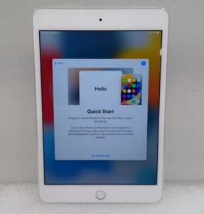 Apple iPad mini 4 7.9" 64GB MK9H2LL/A A1538 Wi-Fi Silver "Read" B20# - Picture 1 of 3