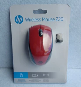 HP 220 Wireless Mouse - Red - Picture 1 of 10