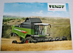POSTER mietitrebbia Fendt 35" x 23,5" produttore macchine agricole - Foto 1 di 2