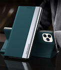 Leather Case For Iphone 15 Pro Max 14 13 12 11 Xs/x Xr Case Luxury Flip Cover