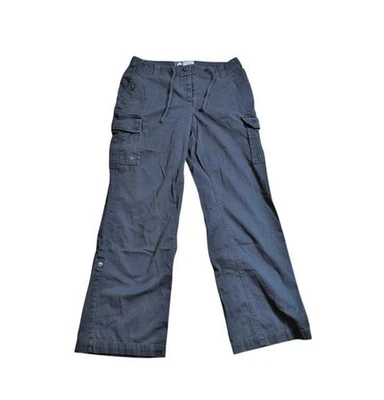 Брюки-карго Nike ACG женские размер 10 на пуговицах для походов на открытом воздухе сворачивающиеся ноги серые - Изображение 1 из 4