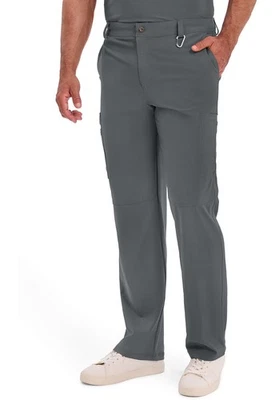 Pantalón Médico Pewter Cherokee Infinity Para Hombres Frente con Mosca CK200A PWPS Antimicrobiano Foto 1 de 4