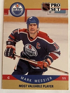 Mark MESSIER - 1990 Pro Set, Edmonton Oilers, Most Valuable Player - Imagen 1 de 1