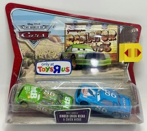 Cars Movie Doubles Dinoco Chick Hicks & Chick Hicks Toys R Us Exclusive NIP - Picture 1 of 10