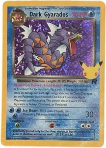Dark Gyarados 8/82 Celebrations Classic Collection Holographic Pokémon Card - Picture 1 of 2