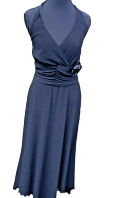 Ronnie Nicole Women's Dress Black Halter Size 6 Formal Prom Night Out Witchy - Image 1 of 4