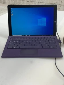 MICROSOFT SURFACE 1631 i7-4650U@1.70GHZ 8GB RAM 256GB SSD W10P W/AC TOUCH *READ - Picture 1 of 7