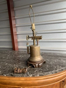 Vintage Antique Blow Torch Converted Desk Lamp - Picture 1 of 4