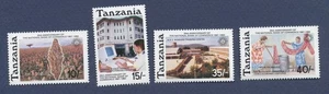 TANZANIA - Scott 878-881 - MNH - National Bank of Commerce - 1992 - Picture 1 of 1