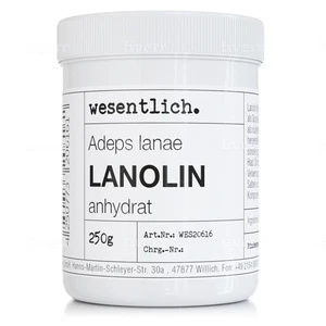 Lanolin Wollfett anhydrat 250g - wasserfrei und kaum Geruch - von wesentlich. - Bild 1 von 4