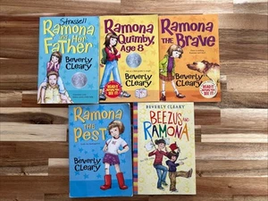 5 Book Ramona Quimby Book Set, Softback, Beverly Cleary - Picture 1 of 4