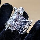 Cbr1 Novelty Vintage Adjustable Bat Rings Trendy New Jewelry ring collectible 