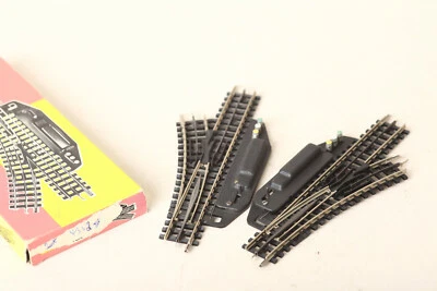 Trix Express H0 4362  2 Elektrische Weichen 4361/links, 4363/rechts OVP (223683) - Bild 1 von 3