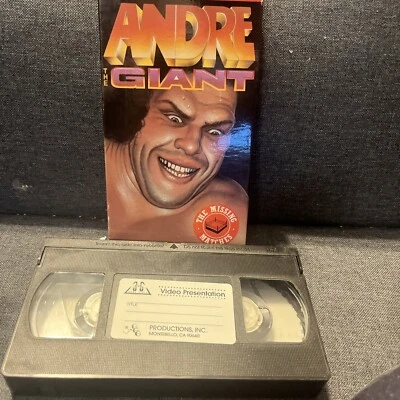 Andre The Giant The Missing Matches VHS Wrestling Video Mid-South Dusty JYD Ladd - Image 1 of 4