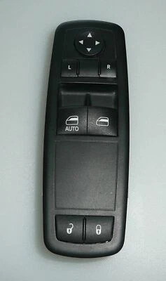 Dodge Caravan 2012-2019 interruptor de ventana eléctrica maestro del lado del conductor n.º de parte: 68298870AA Foto 1 de 4