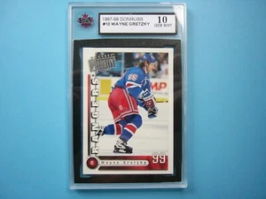 1997/98 LEAF DONRUSS NHL HOCKEY CARD #510 WAYNE GRETZKY KSA 10 GEM MINT SHARP+ - Picture 1 of 2