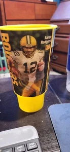NFL Green Bay Packers 32oz Plastic Drinking Cup  Featuring Aaron Rodgers - Picture 1 of 2
