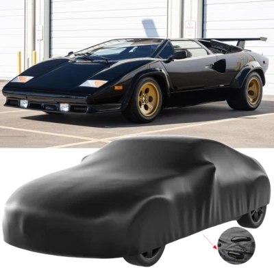 Cubierta completa para coche exterior impermeable para todo tipo de clima para Lamborghini Countach 1974-1989 Foto 1 de 4