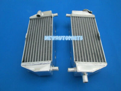 For Kawasaki KX125 KX 125 KX250 KX 250 Aluminum Radiator 1994-2002 01 00 99 98  - Image 1 of 4