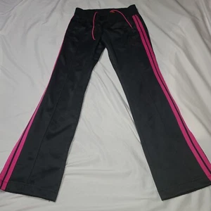 Nike athletic Workout Pants SZ S Black Hot Pink woman girl The Athletic Depot  - Picture 1 of 10