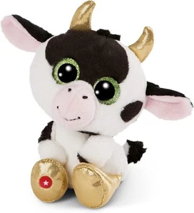 NICI Glubschis Cow Moolon 25cm Plush Toy – Big Glitter Eyes Cuddly Gift 47668 - Imagen 1 de 7