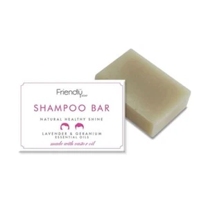 Friendly Soap Natural Shampoo Bar - Lavender & Geranium 95g (Pack of 6) - Picture 1 of 1
