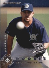 1997 Donruss Milwaukee Brewers Baseball Card #395 Antone Williamson