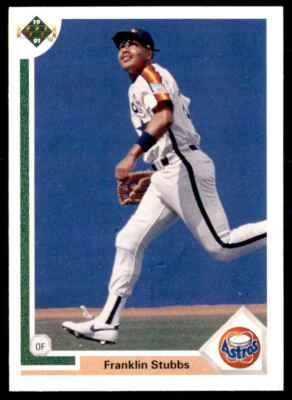1991 Upper Deck Franklin Stubbs Houston Astros #168 - Image 1 of 2