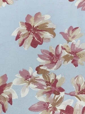 Ropa de tela de gasa floral flores florales diseñador de Nueva York por yarda  Foto 1 de 3