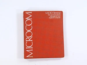 Microcom Micro Terminal Telecommunications Software For Your Apple III Computer - Picture 1 of 8