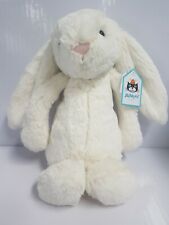 BNWT Jellycat Plush - Bashful Bunny Soft Comfort Toy Cream Newborn Gift Med 31cm