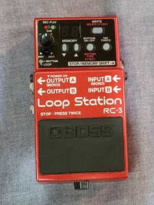 Boss Rc 3 Guitar Looper Sampler Pedals For Sale In Stock Ebay
