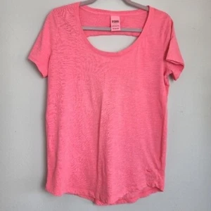 Victoria Secret Kurzarm-Top rosa Rundhals Größe S - Bild 1 von 6