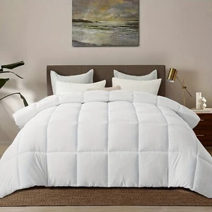 Ultra-Soft Oversized Comforter Quilt Bedding for Cold Weather, Camping, Indoor - Picture 1 of 10