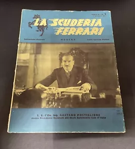 1935 Ferrari La Scuderia factory yearbook rare #1 anno VI - Foto 1 di 3