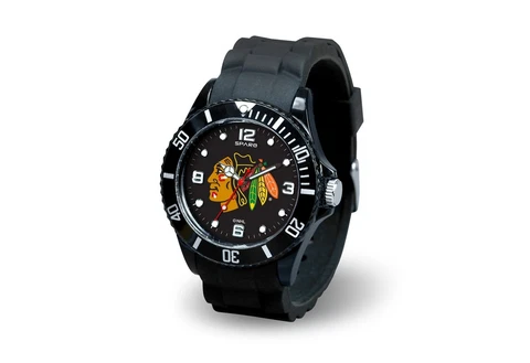 Men's Black watch Spirit - NHL - Chicago Blackhawks Cover