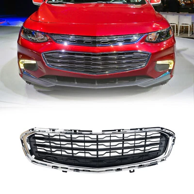 Chrome Grill Front Lower Grille Fit 2015 Chevrolet Cruze / 2016 Cruze Limited Foto 1 de 4