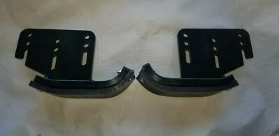 NEW JOHN DEERE 44" 47" SNOW BLOWER SKID SHOES WITH UHMW COVERS . - Image 1 of 4