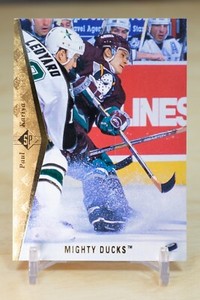 1994-95 SP Hockey Base #1 Paul Kariya - Mighty Ducks of Anaheim