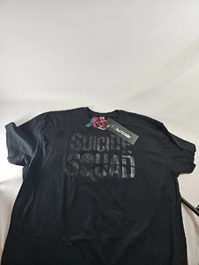 Absolute Cult Suicide Squad Tshirt Black On Black Mens Size XL NWT - Picture 1 of 8