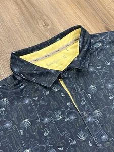 Walter Hagen Men's Tequila Western All Over Print Short Sleeve Golf Polo Size XL - Picture 1 of 6
