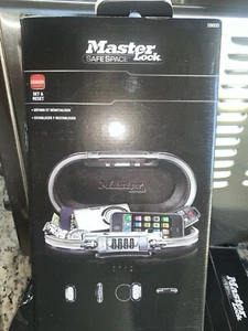 Master Lock 5900Dblk Portable Personal Safe, Black - Picture 1 of 6