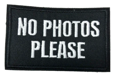 Patch Sew On Take Off Embroidered Clothing Hats Jackets Coat  Sign Message A338 - Image 1 of 4