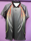 TSP Japan JTTAA Tischtennistrikot Tischtennis Polo T-Shirt Gr:XL schwarz grau