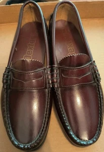 Dexter 7 D Penny Loafers Brown Made in USA New - Picture 1 of 8