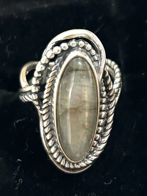 Anillo Colección Carolyn Pollack Plata de Ley y Labradorita Yosemite Foto 1 de 4