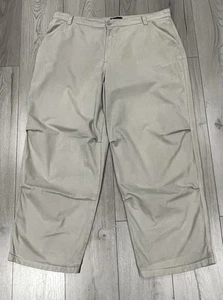 Cotton Chino Trousers - Asos Design - Stone - Size 20 - Picture 1 of 6