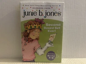 Junie B. Jones - Second Boxed Set Ever Books 5-8 Barbara Park *Brand New Sealed* - Picture 1 of 14